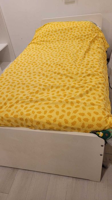 Cama criança Ikea SLAKT com modulo gavetas + segunda cama.