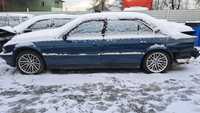 błotnik lewy przód  bez rdzy BMW 7 E38 Long, kod sorrentblau -metallic