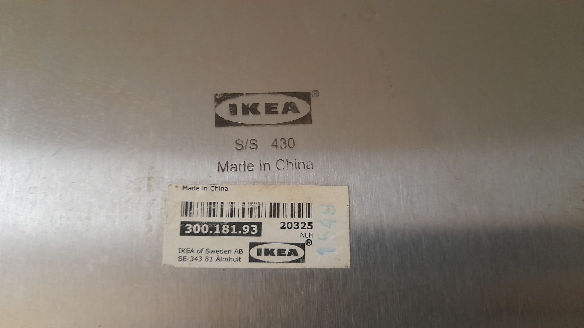 Chlebak ikea stal nierdzewna