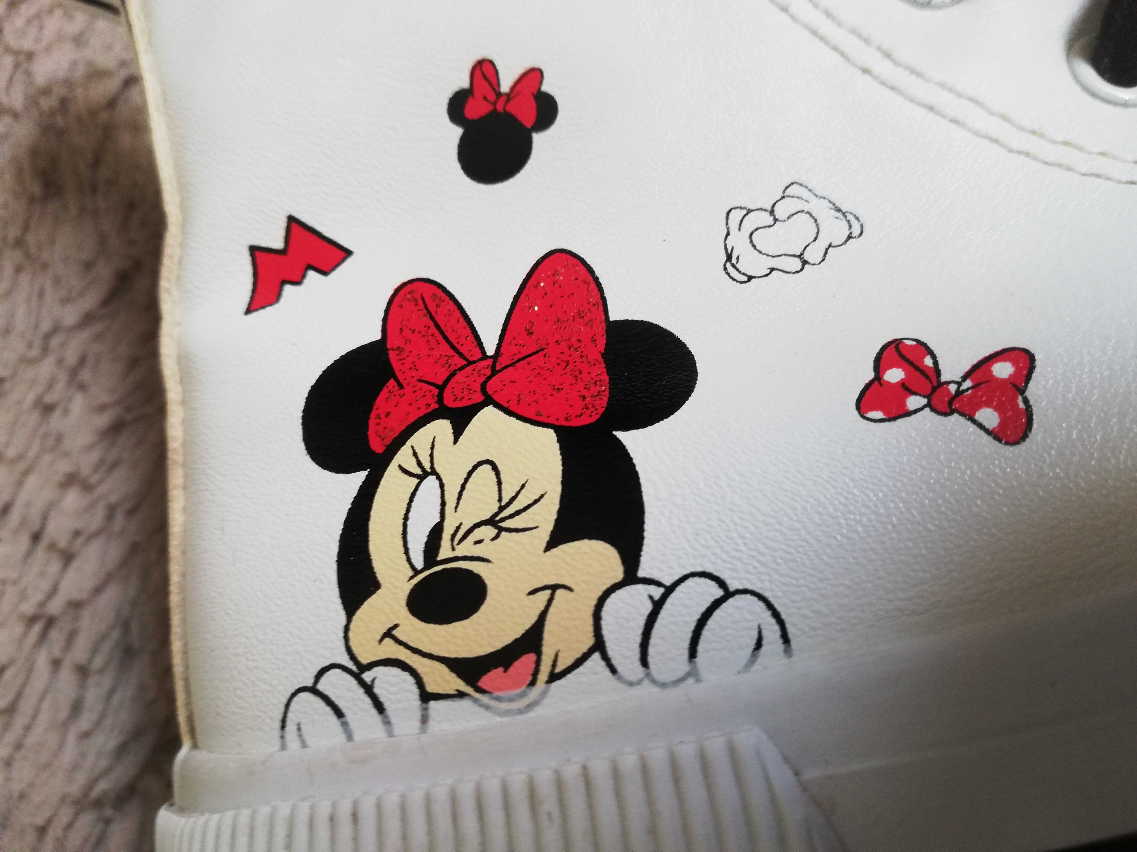 Disney Minnie Mouse trampki białe rozm. 30/31