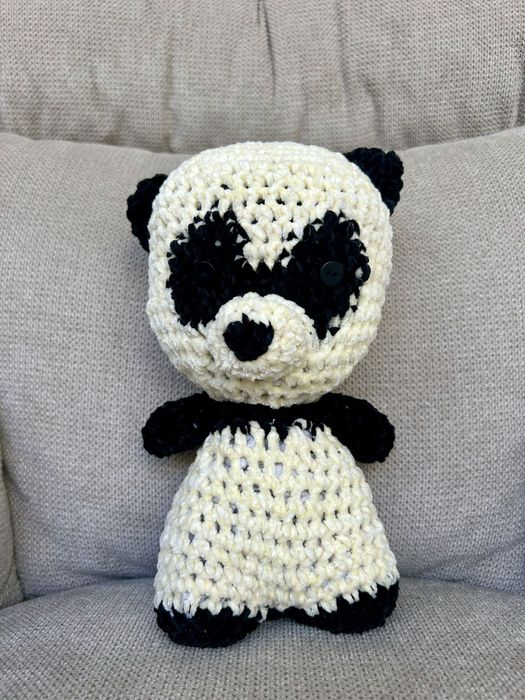 Panda de Croché - Feito á mão