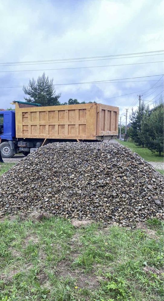 Пісок щебінь відсів шутер галька каміння вапняк вскришка