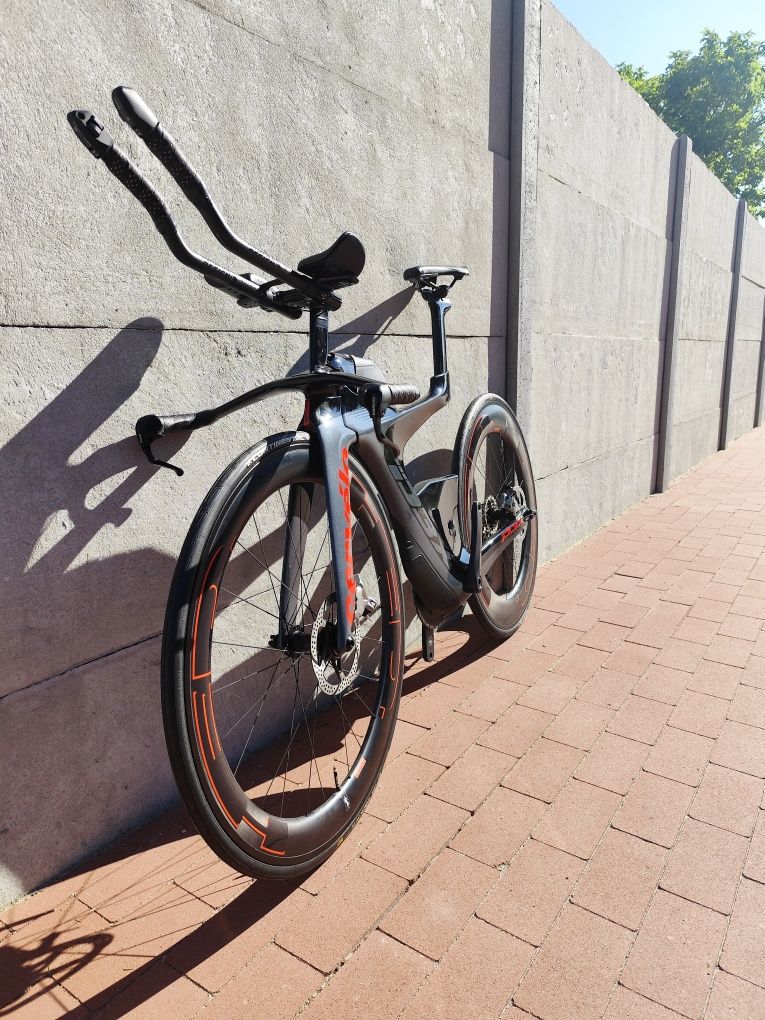 Cervelo P3X nowe koła i osprzęt