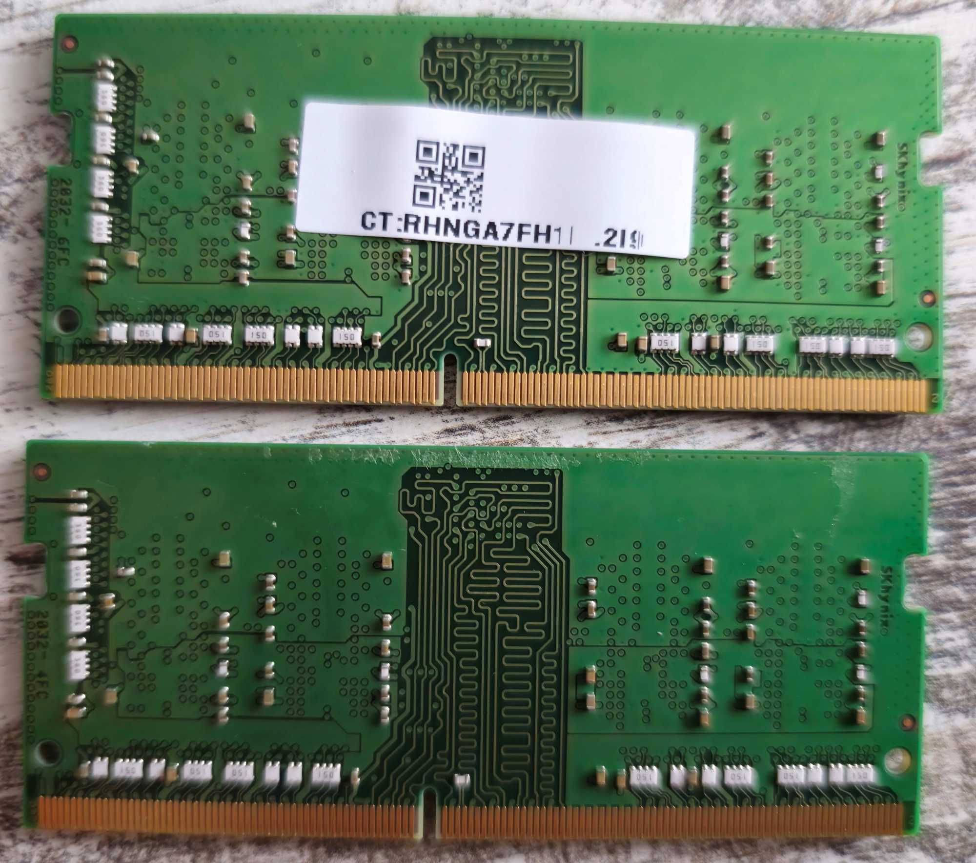 Pamięć RAM DDR4 SK Hynix 3200 MHz SO-DIMM do laptopa 8GB (2x4GB)