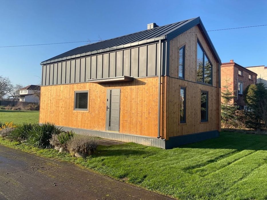 Dom drewniany "Nowoczesna Stodoła - Modern B"