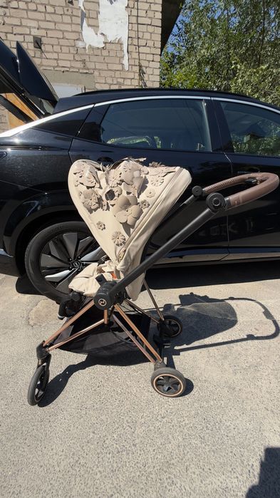 Прогулянкова коляска Cybex Mios шасі Rose gold