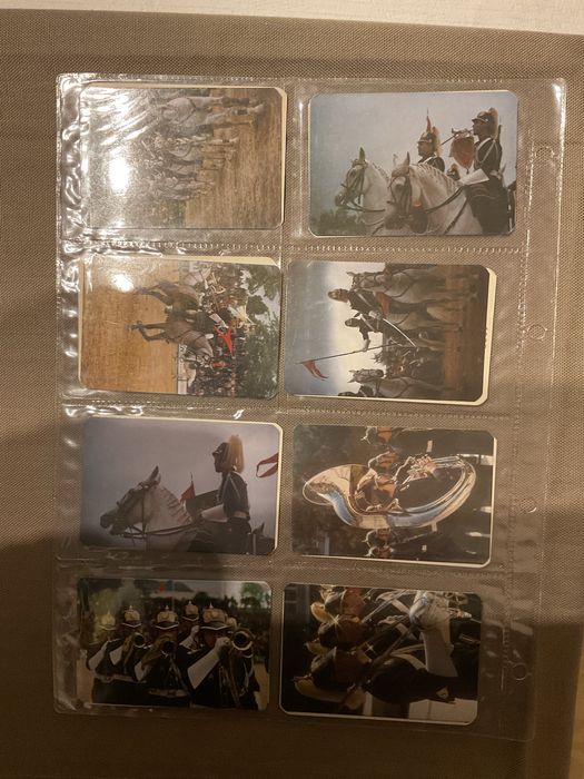 Calendarios antigos anos 80 da GNR