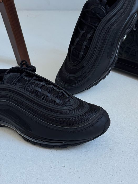 Оригинал Nike Air Max 97 Triple Black (BQ4567 001) черние аир макс 95