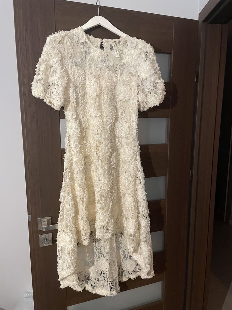 Sukienka biała ślubna cywilny włoska C’est Monique S/M