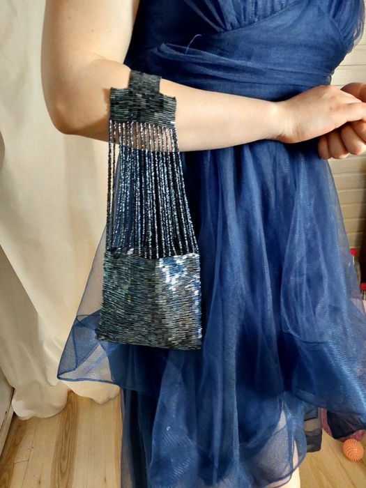 Сумочка вечірня  бісер ручна робота клатч hanmade