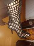 Botas em pele da Zara Woman Studio