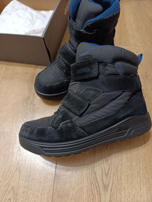 Зимові чобітки Ecco 38  39 р 25 см зимние ботинки сапоги сапожки экко
