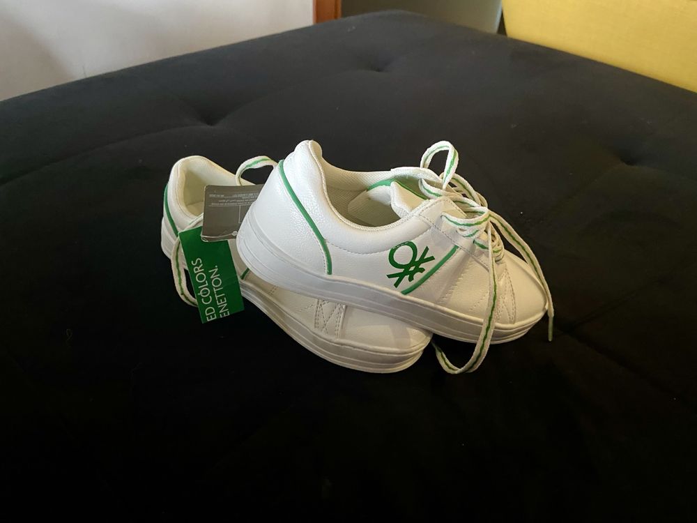 Sneakersy trampki buty dzieciece benetton r. 35