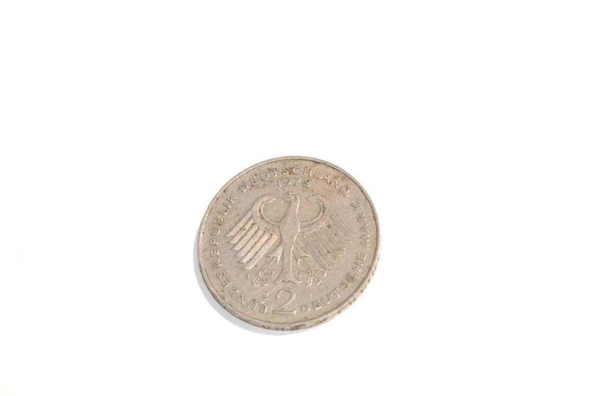 Stara moneta Niemcy 2 marki 1978 r unikat antyk kolekcjonerski
