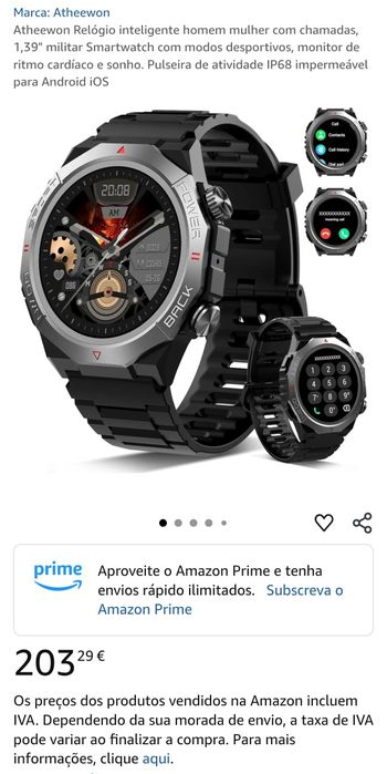 Smartwatch Atheewon