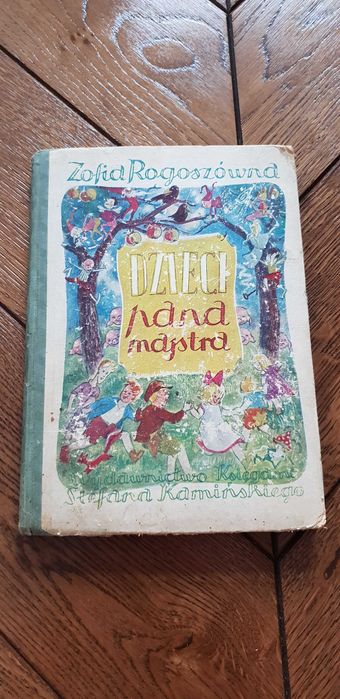 Książka rok 1950 "Dzieci Pana Majstra" Zofia Rogoszówna