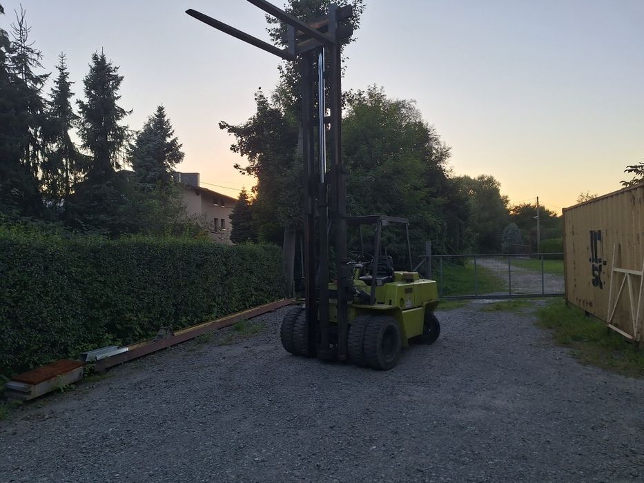 Wózek widłowy clark 5 ton