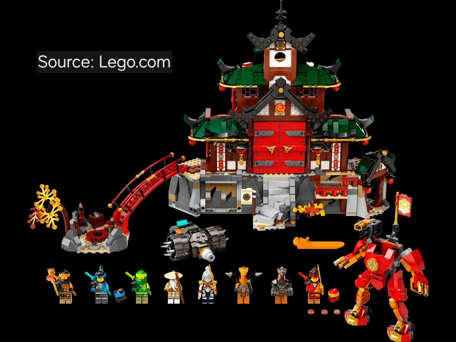ENVIO GRATIS-LEGO 71767 Ninja Dojo Temple (Ninjago)