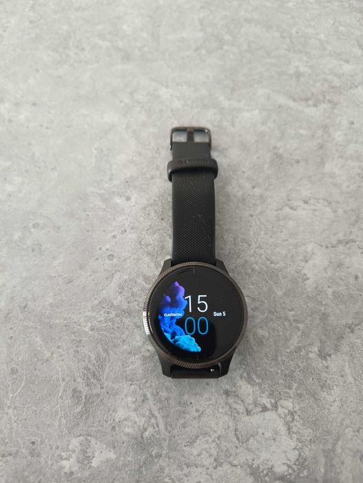 Garmin Venu - zegarek sportowy - smartwatch - czarny