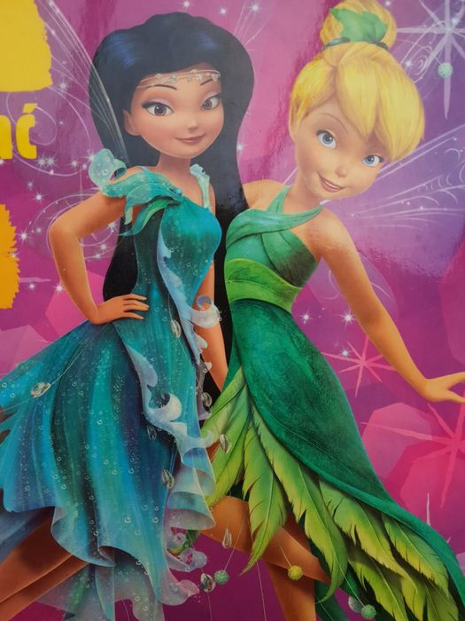 Jak przygotować przyjęcie. Disney. Wrózki. Szablony i naklejki