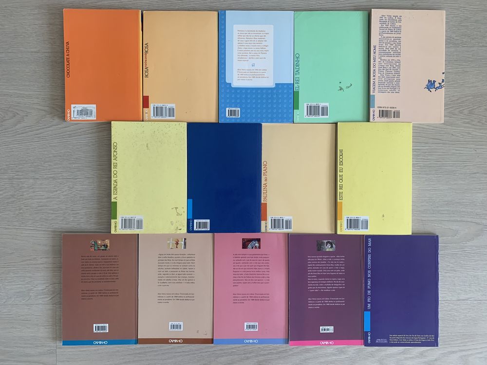 Livros da Coleção Obras da Alice Vieira