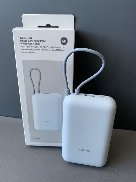 Павербанк Xiaomi 10000 mAh integrated cable