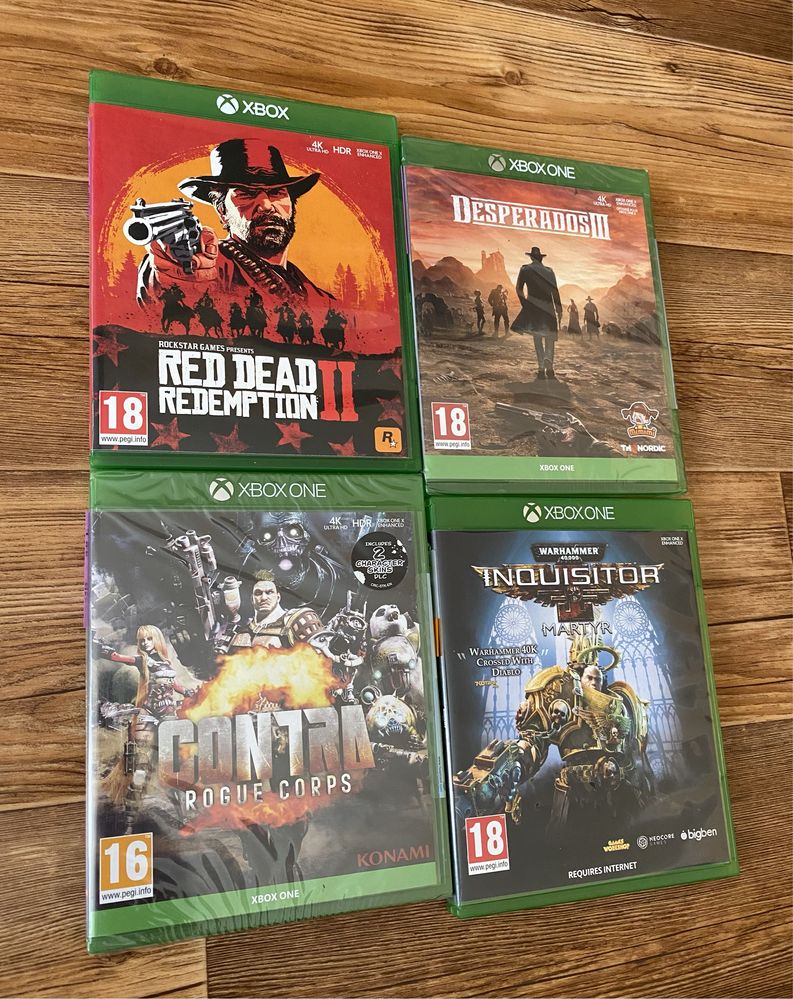 Xbox One: Blasphemous, Bully, Halo, FarCry, RDR, NFS, Okami, Contra