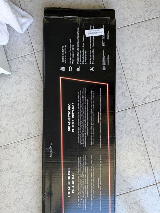 Barra de elevações pull ups