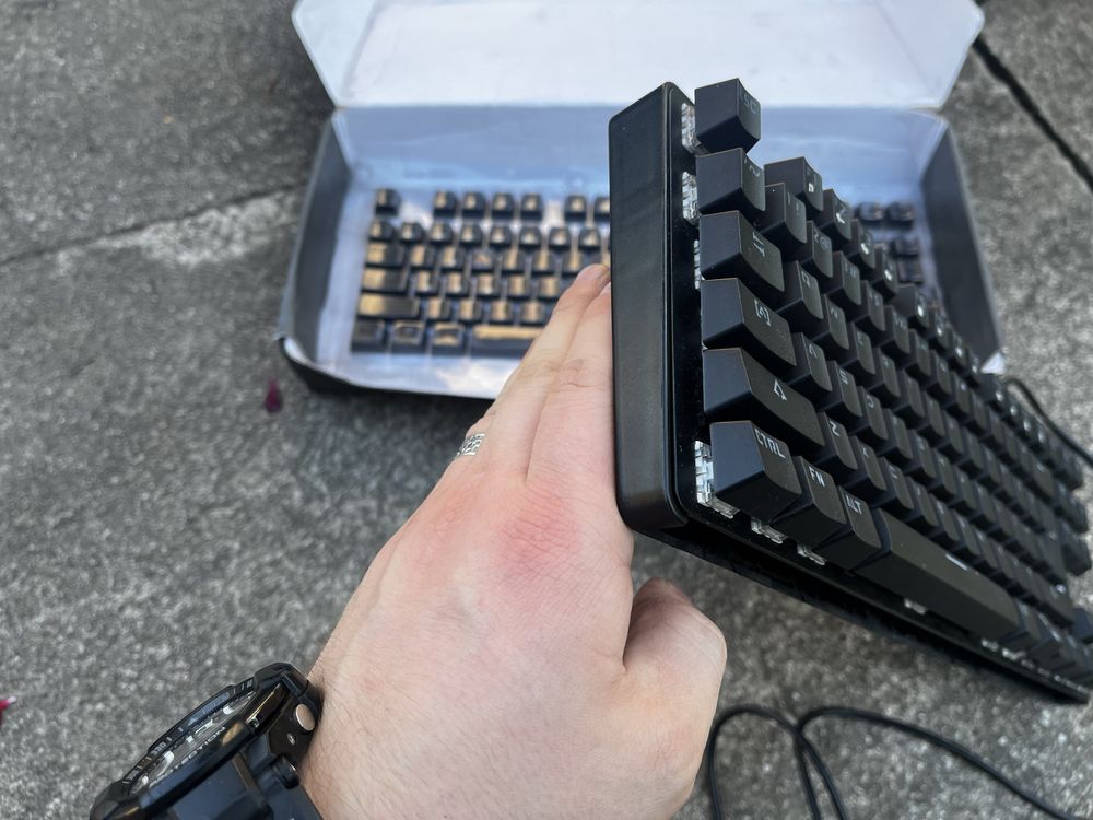 Klawiatura mechaniczna  podsiwietlana