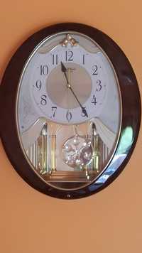 Zegar ścienny small world rythm  kryształami Swarovskiego