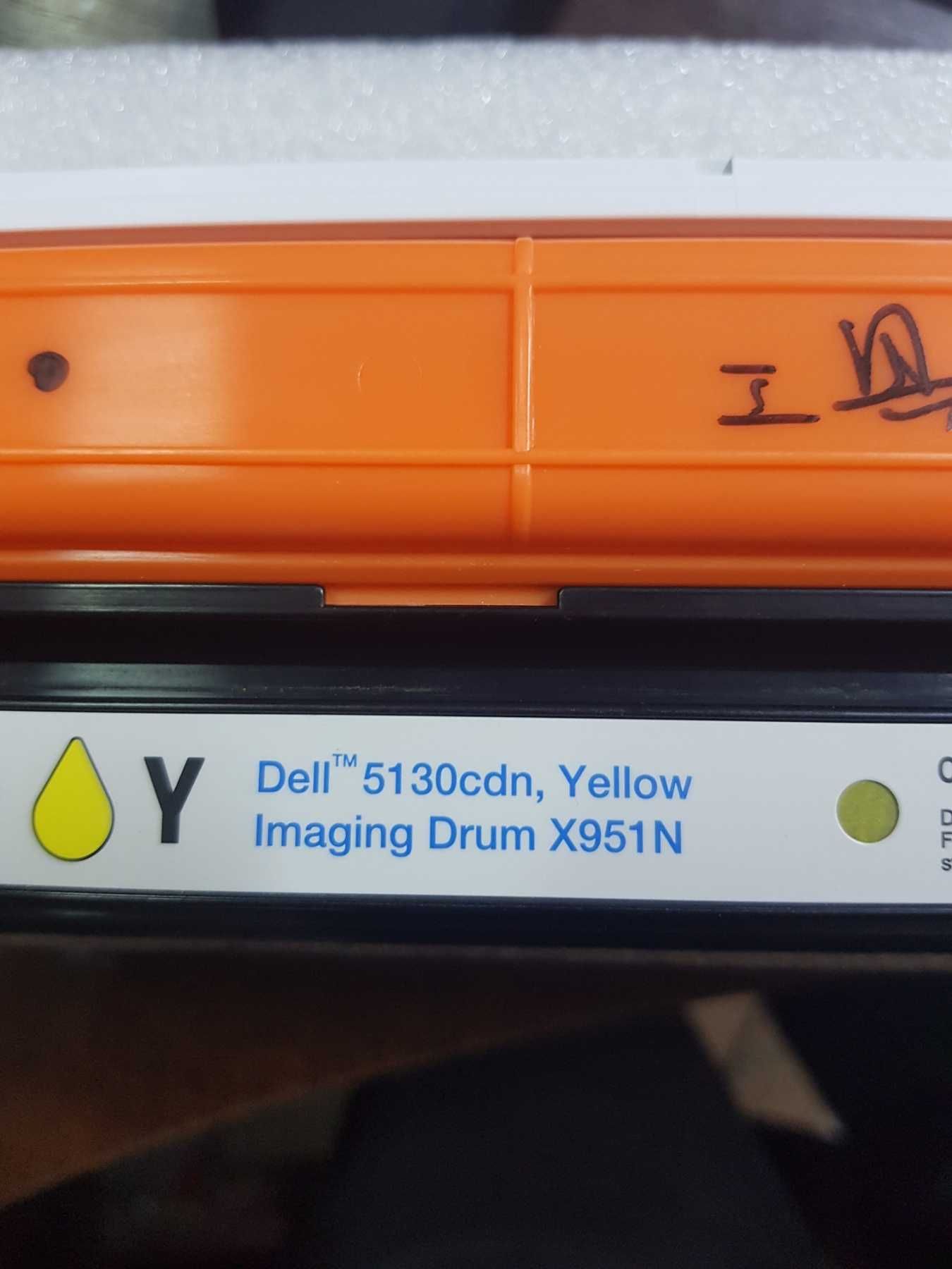 Лазарний барабан на принтер Dell 5130cdn Yellow Drum -X951N