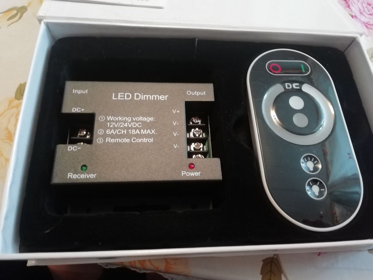 Контролер для кольорової світлодіодної стрічки RGB контролер із дистан