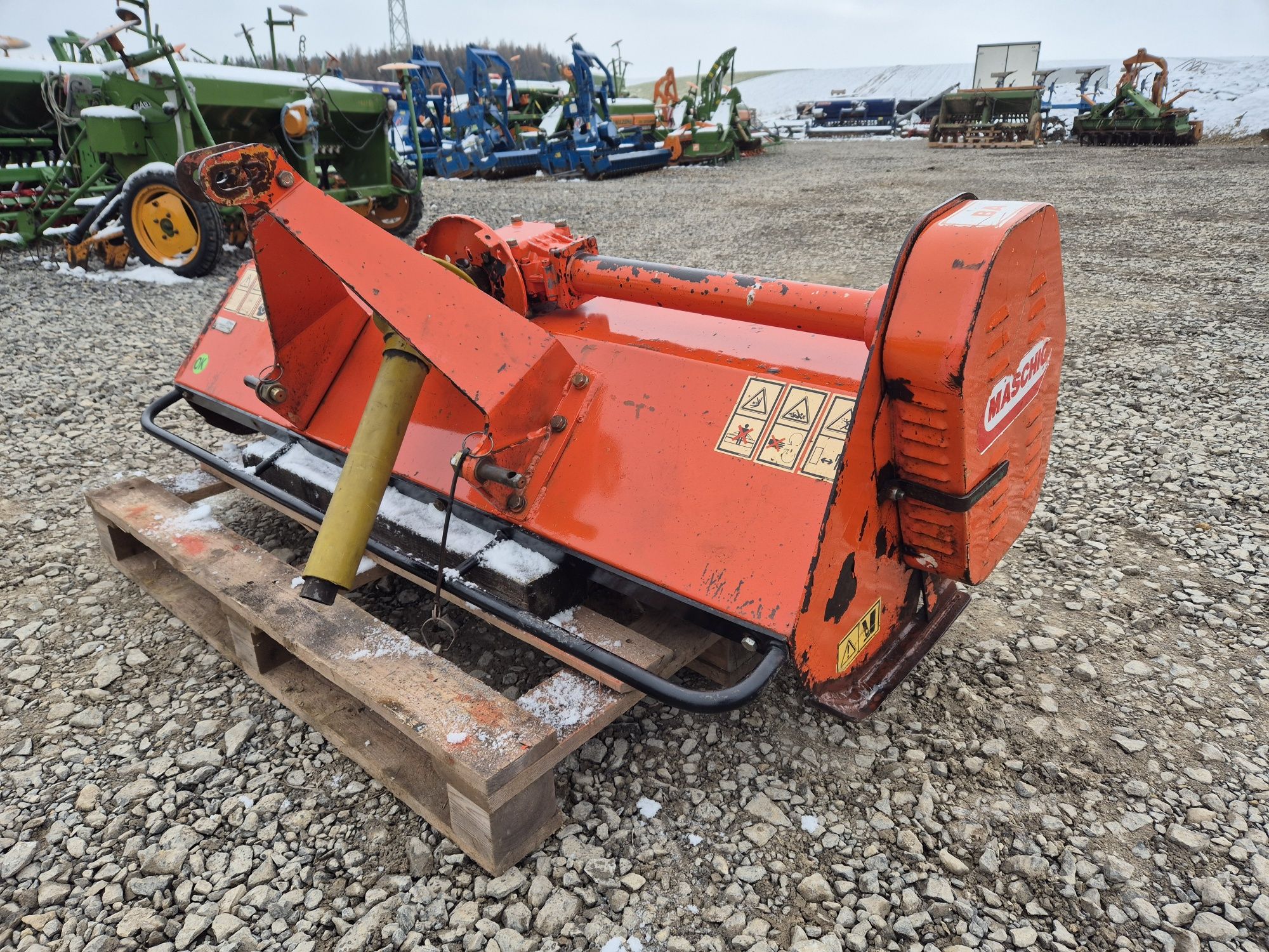 Mulczer maschio 1.6m kosiarka do trawy noże + szekle. Stark kuhn 175