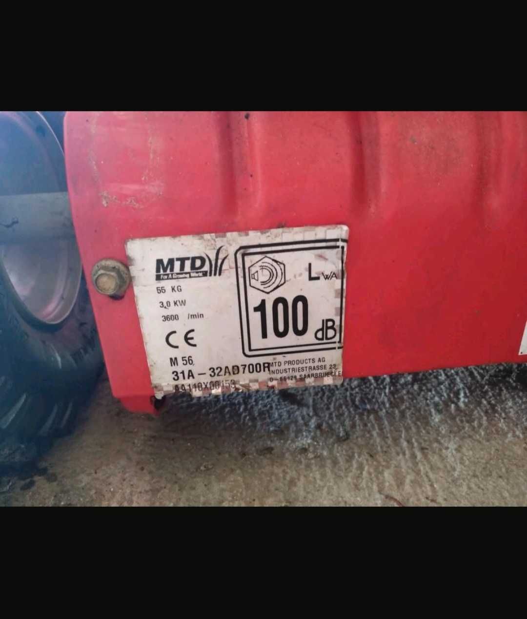 Odśnieżarka MTD jak nowa