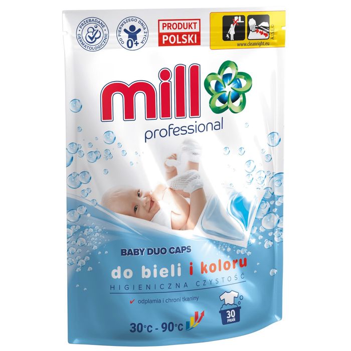Kapsułki do prania MILL Professional Baby dla dzieci 30 szt