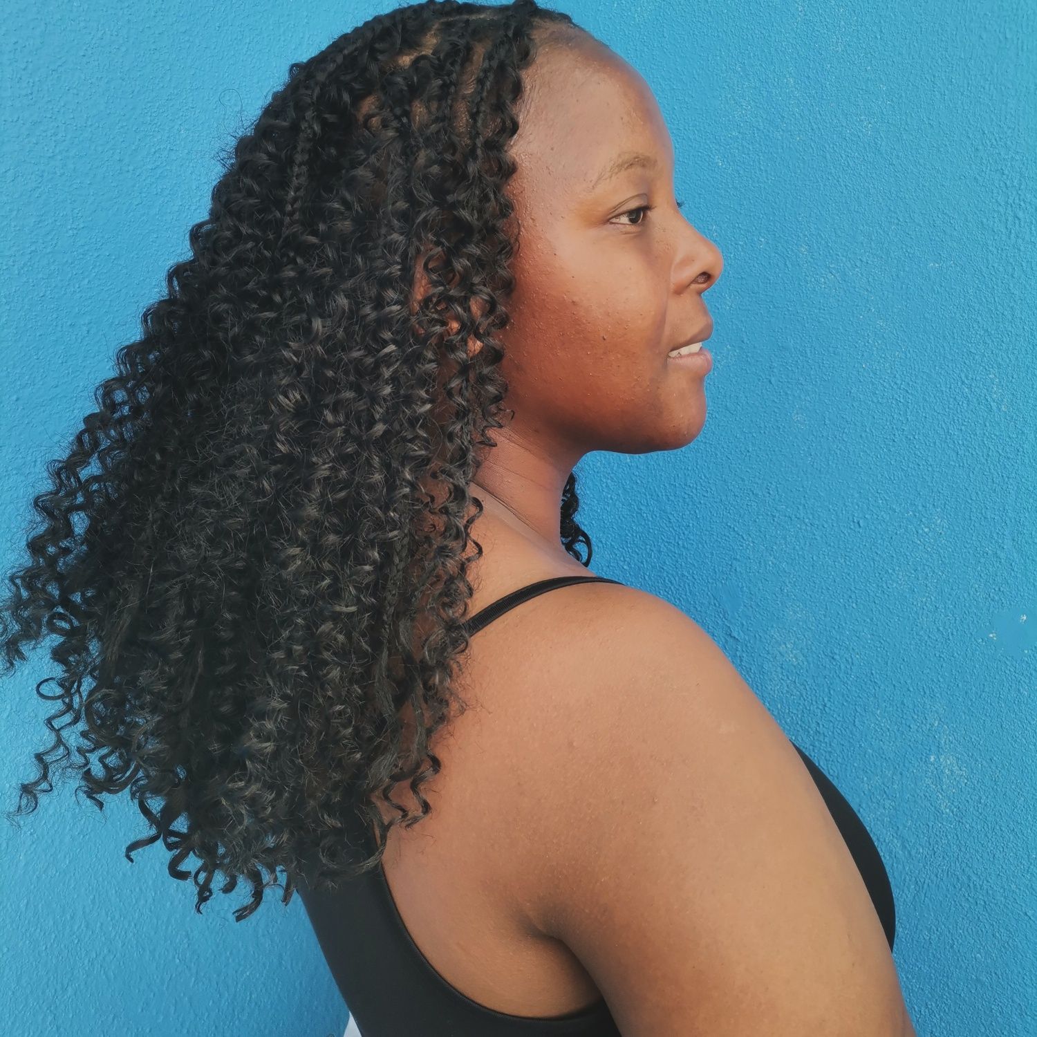 Tranças knotless/Crochet/Ponytail/Tissagem/Passion Twist