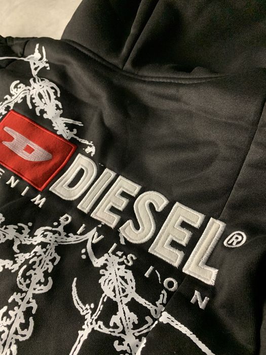 Зіп-худі Diesel Кофта худі Худи толстовка дізель дизель зіпка оверсайз