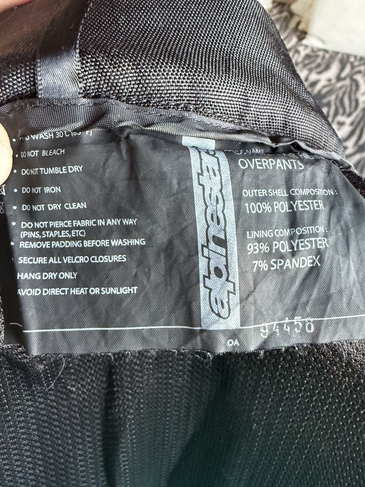 Calcas verao alpinestar tamaho L