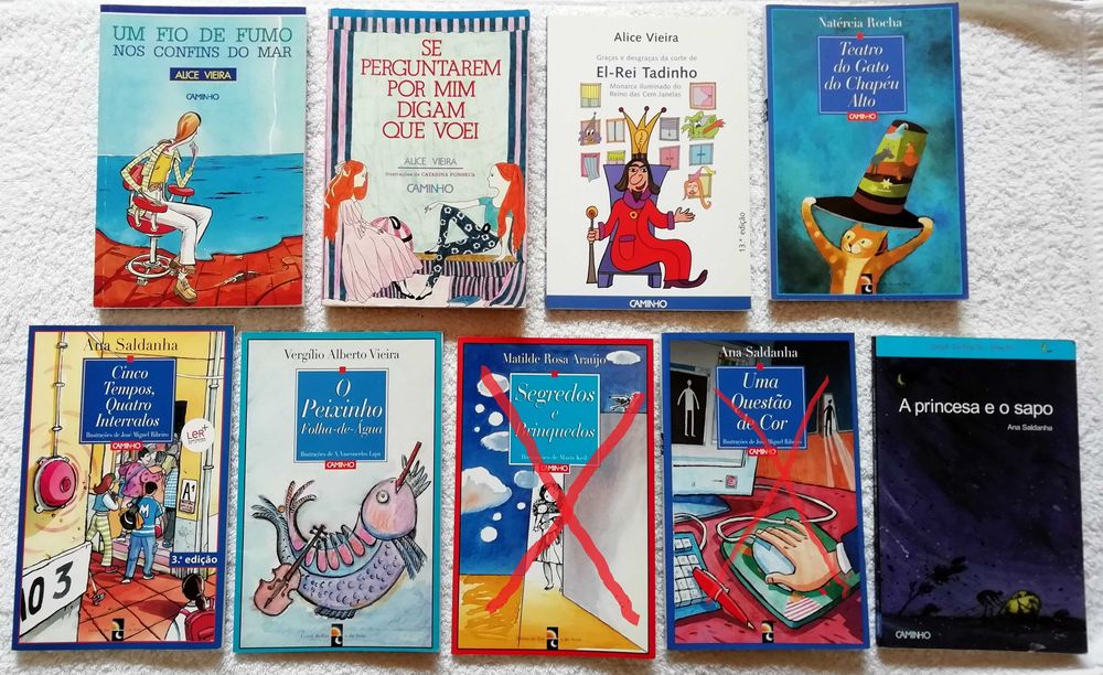 Livros Vários Infantil / Juvenil da Editora - Editorial Caminho