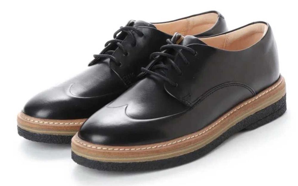 Clarks р.41 стельки-26,5см кожаные полуботинки женские