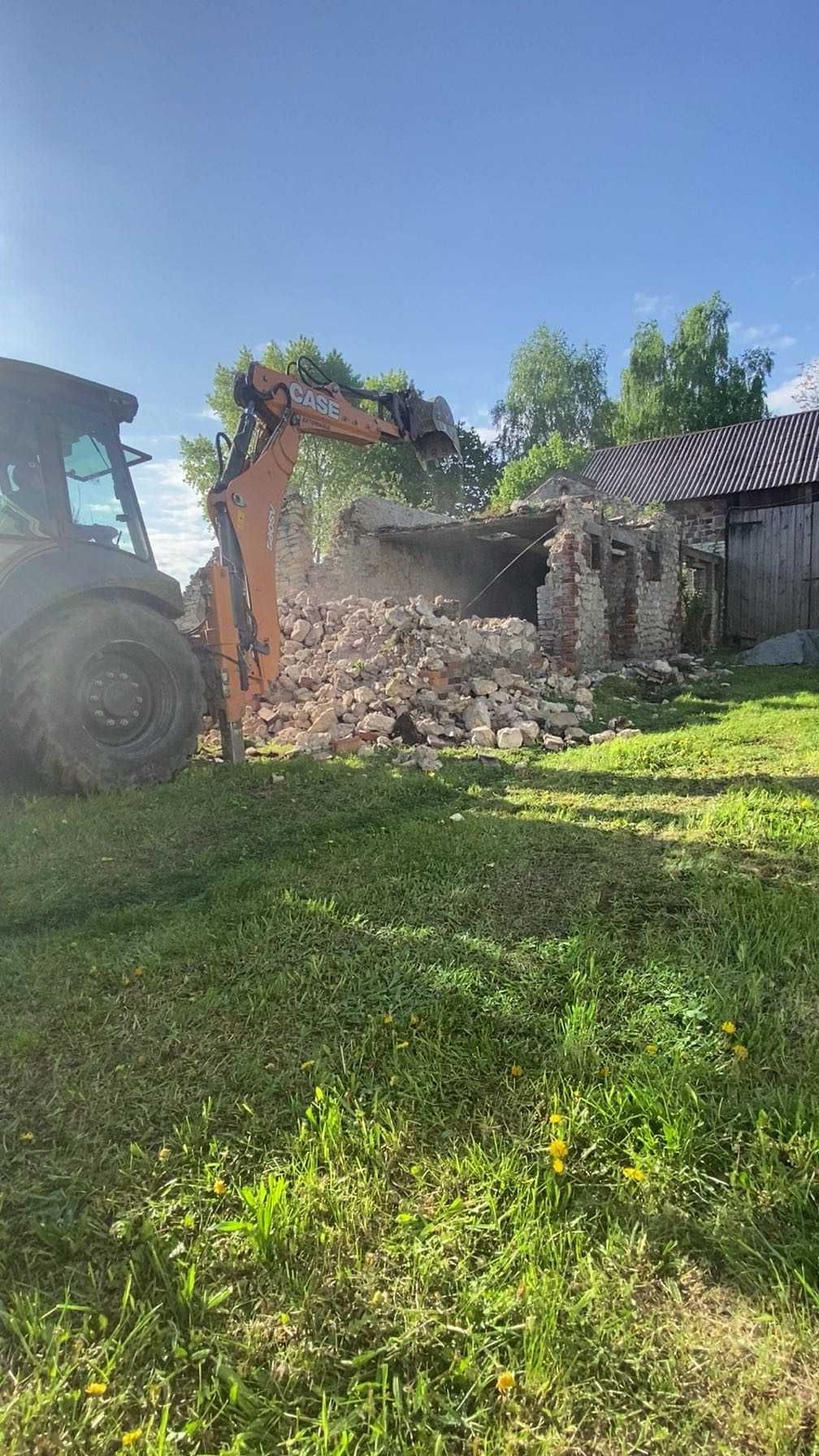 Usługi Koparko-Ładowarką, Prace Ziemne