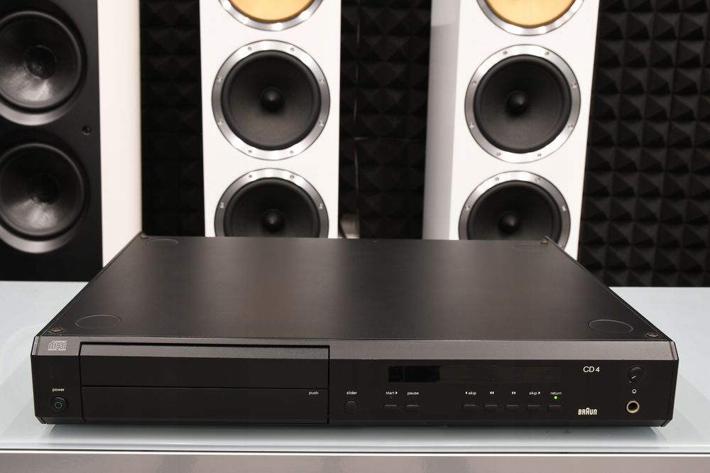 odtwarzacz CD Braun Atelier CD4 sprawny Wysoka półka, świetny dźwięk!