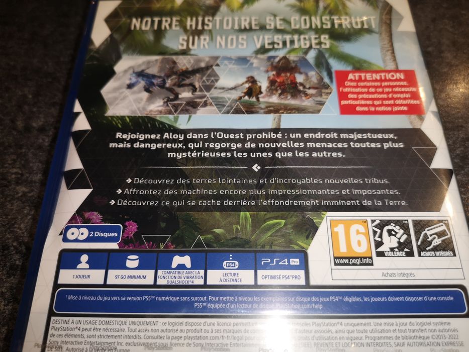 Horizon 2 Forbidden West PS4 gra PL (nowa w folii) sklep Ursus