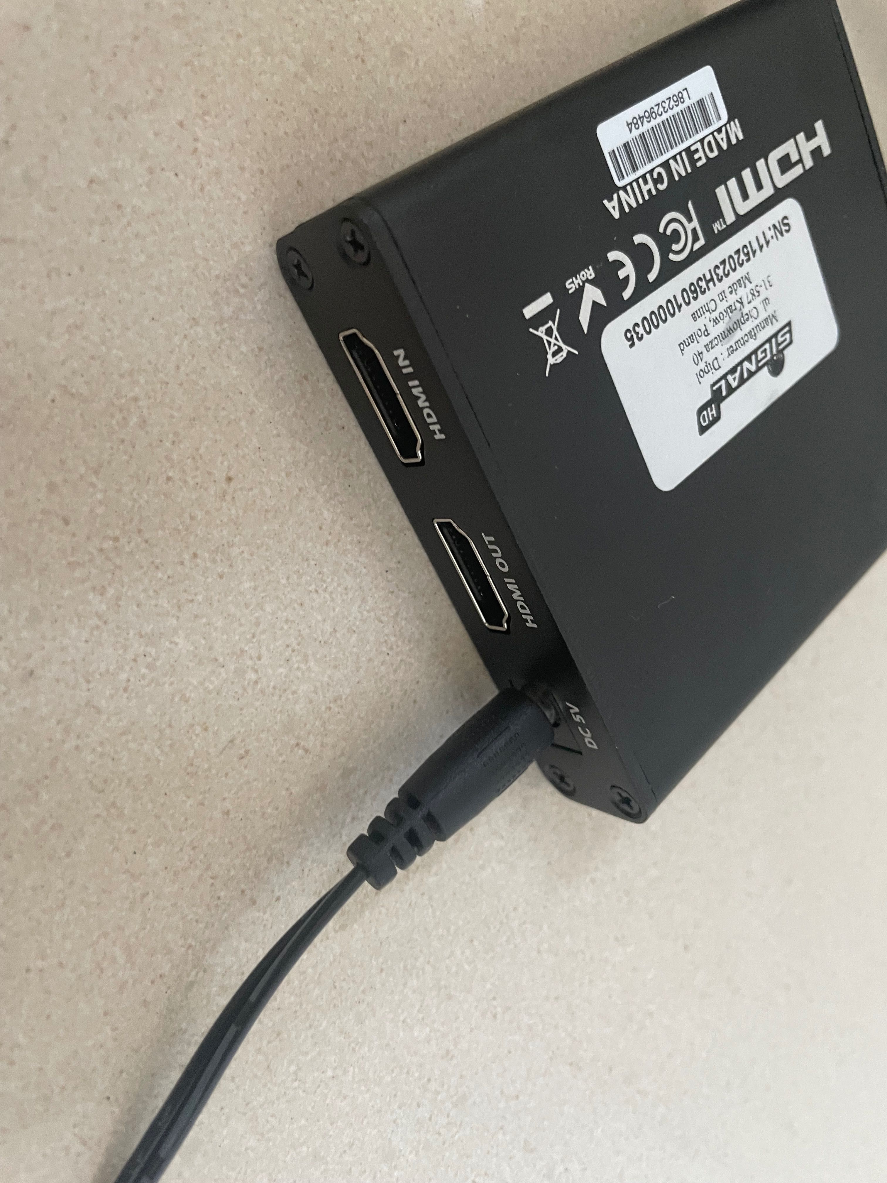 Konwerter sygnału 4K Extender RX Receiver Nowe 2 sztuki HDMI