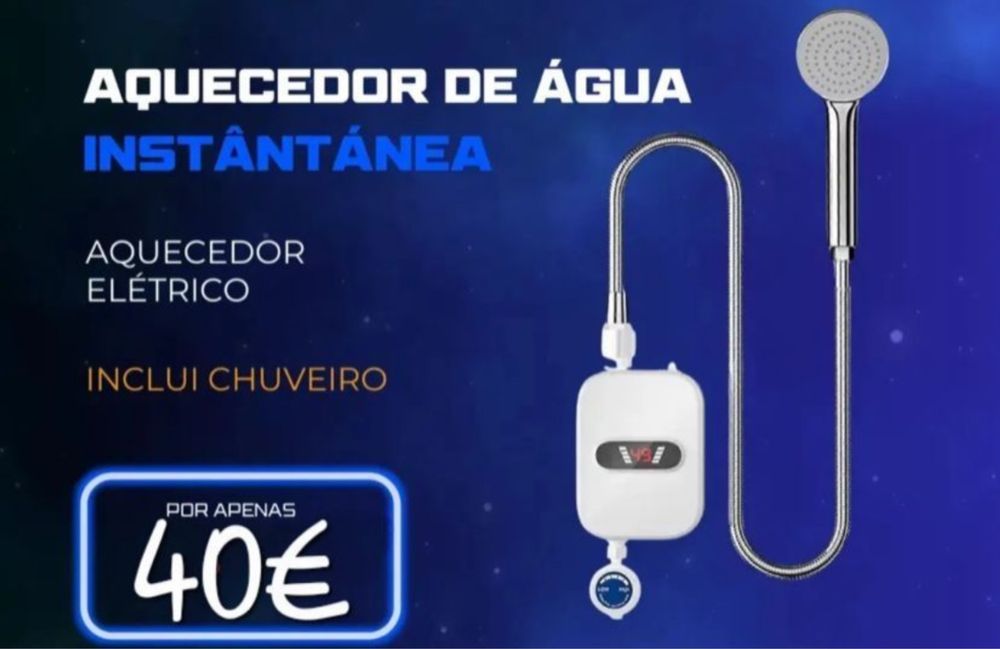 Chuveiro elétrico Água quente instantânea