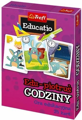 Godziny. Karty Edu Piotruś. Muduko. Nowy Produkt
