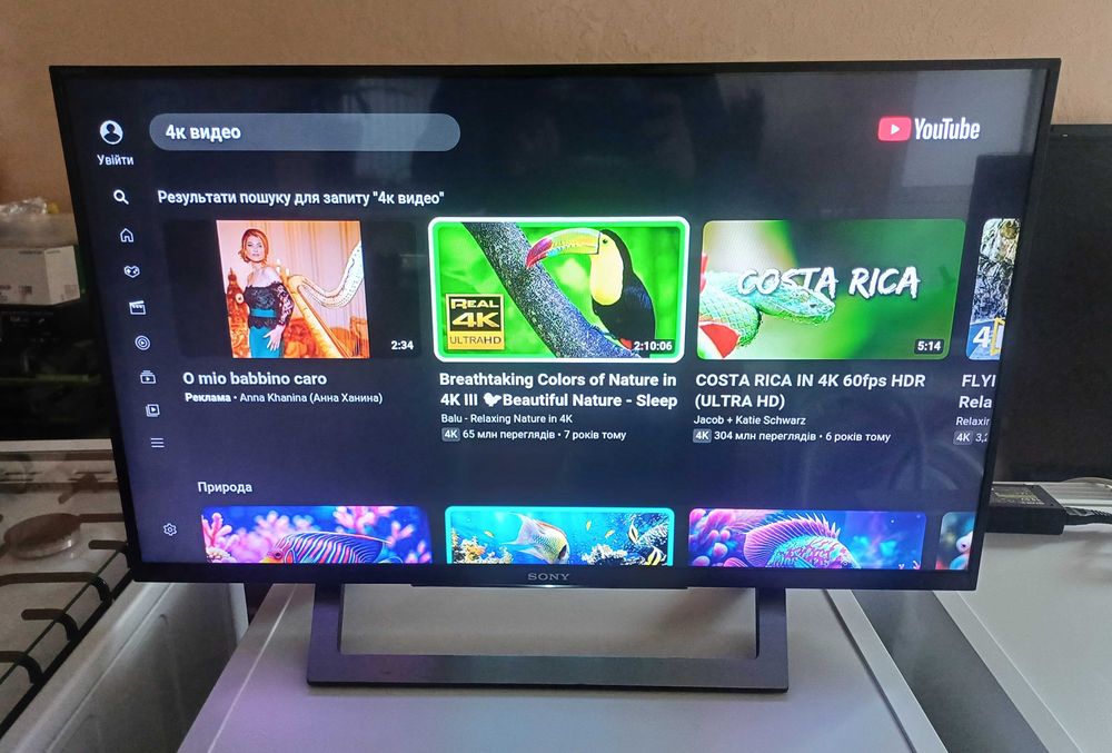 Телевізор 32 дюйми Соні Sony KDL-32WD759 Smart TV Wi-Fi T2 тюнер