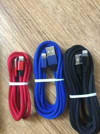 Lightning to USB кабель (3 штуки) 1,2,3, метра IPod,iPad,IPhone