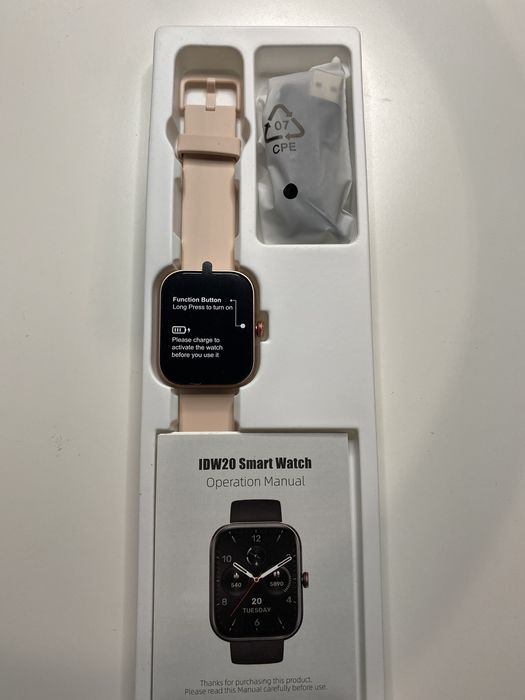 Inteligentny Smartwatch IDW20,Alexa 5ATM IP68 wodoodporny