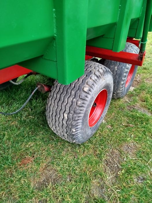 Przyczepa wywrotka tandem